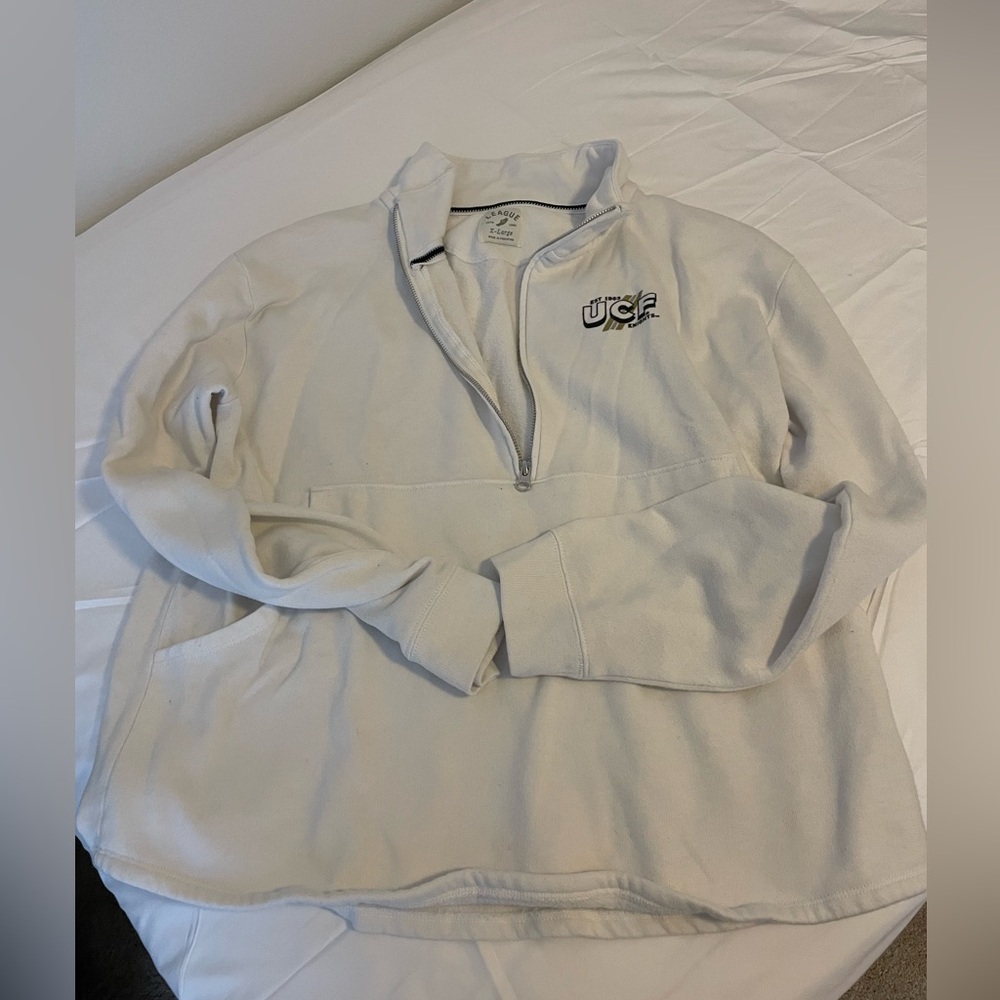 UCF Quarter Zip Pullover Sweater